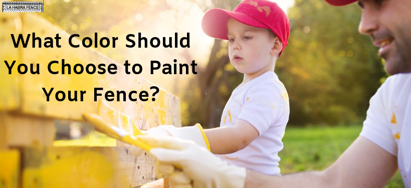 What Color Should You Choose to Paint Your Fence?