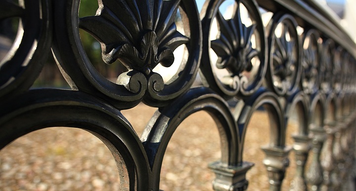 Molded Iron Fence